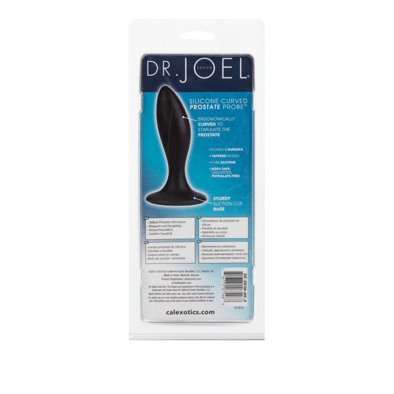 Dr Joel Silicone Curved Prostate Probe