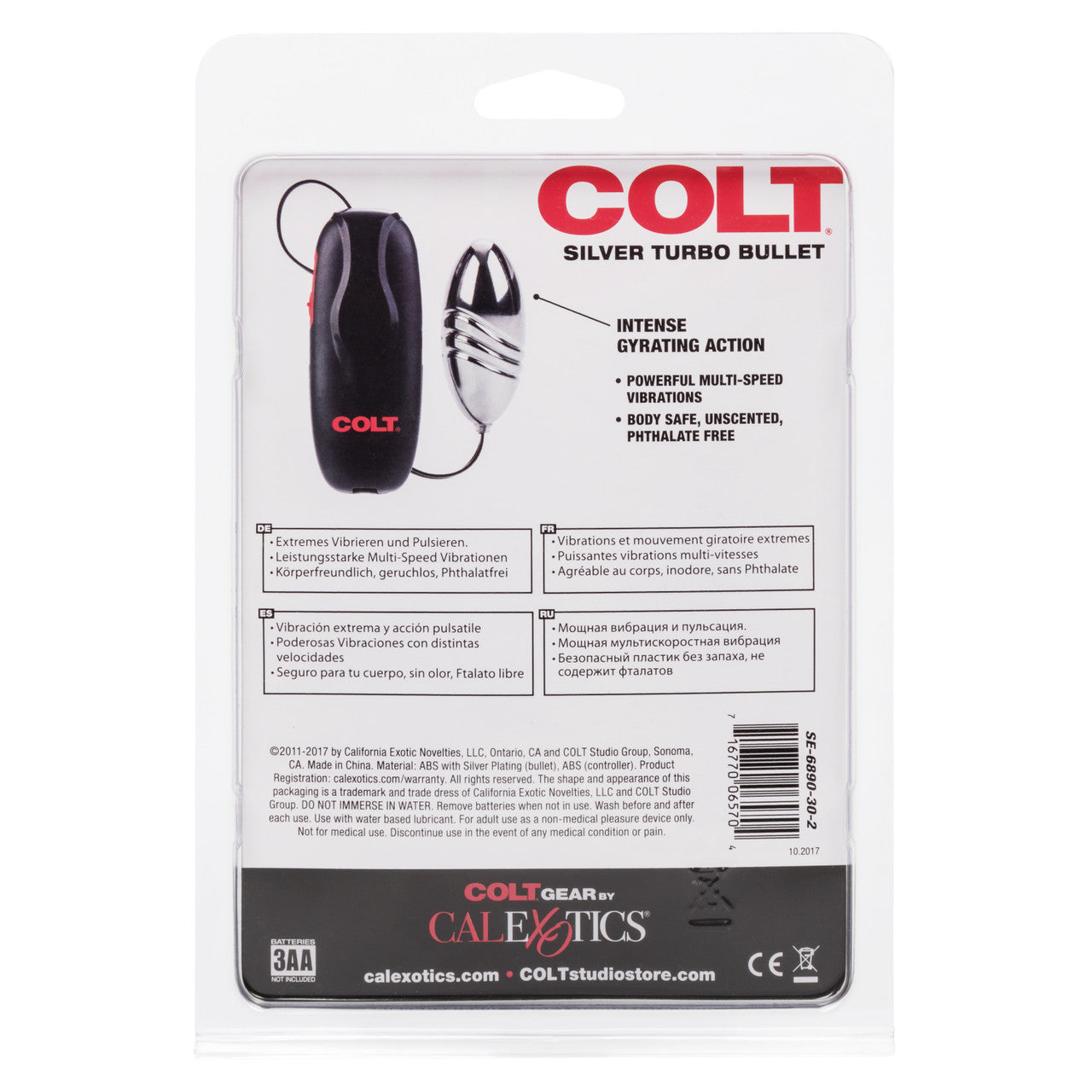 Colt Turbo Bullet Silver