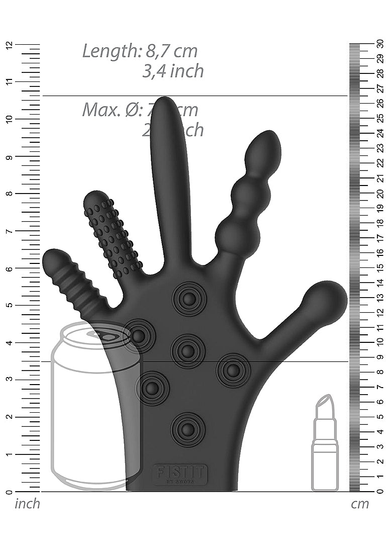 Stimulation Glove Black