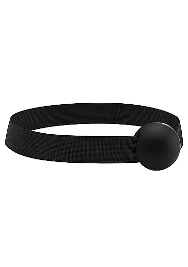 Elastic Ball Gag Black