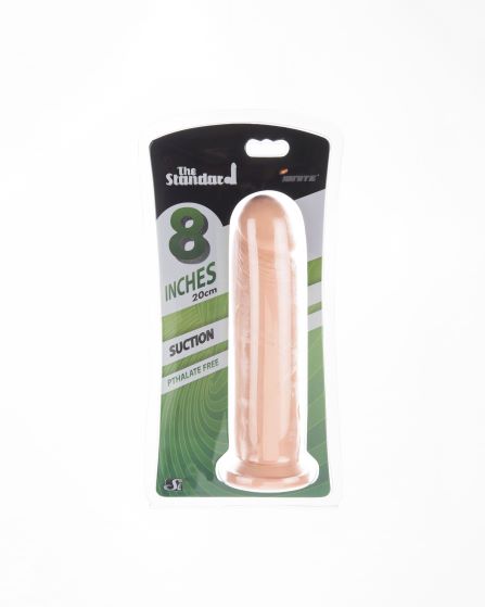 Cock 8in Flesh W/suction Cup