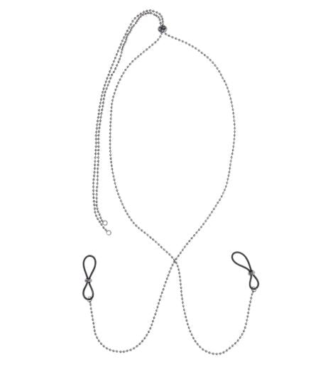 Ex's & Oh's Body Jewelry W/ Nipple Ties