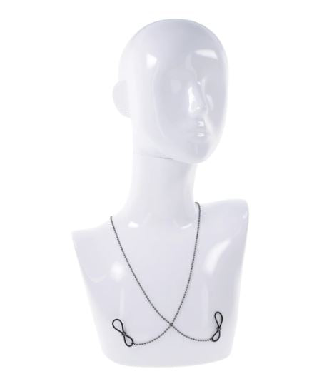 Ex's & Oh's Body Jewelry W/ Nipple Ties