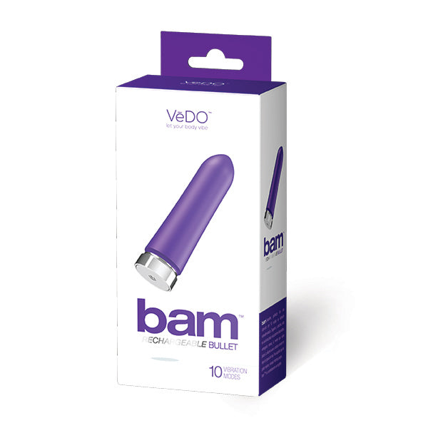 Vedo Bam Rechargeable Bullet Into You Indigo