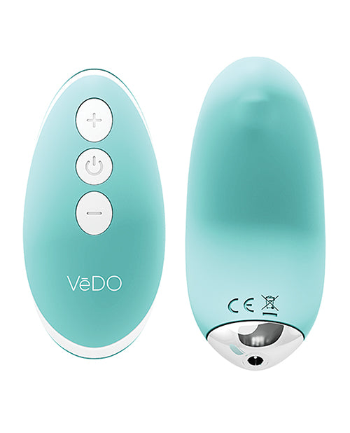 Vedo Niki Rechargeable Panty Vibe Tease Me Turquoise