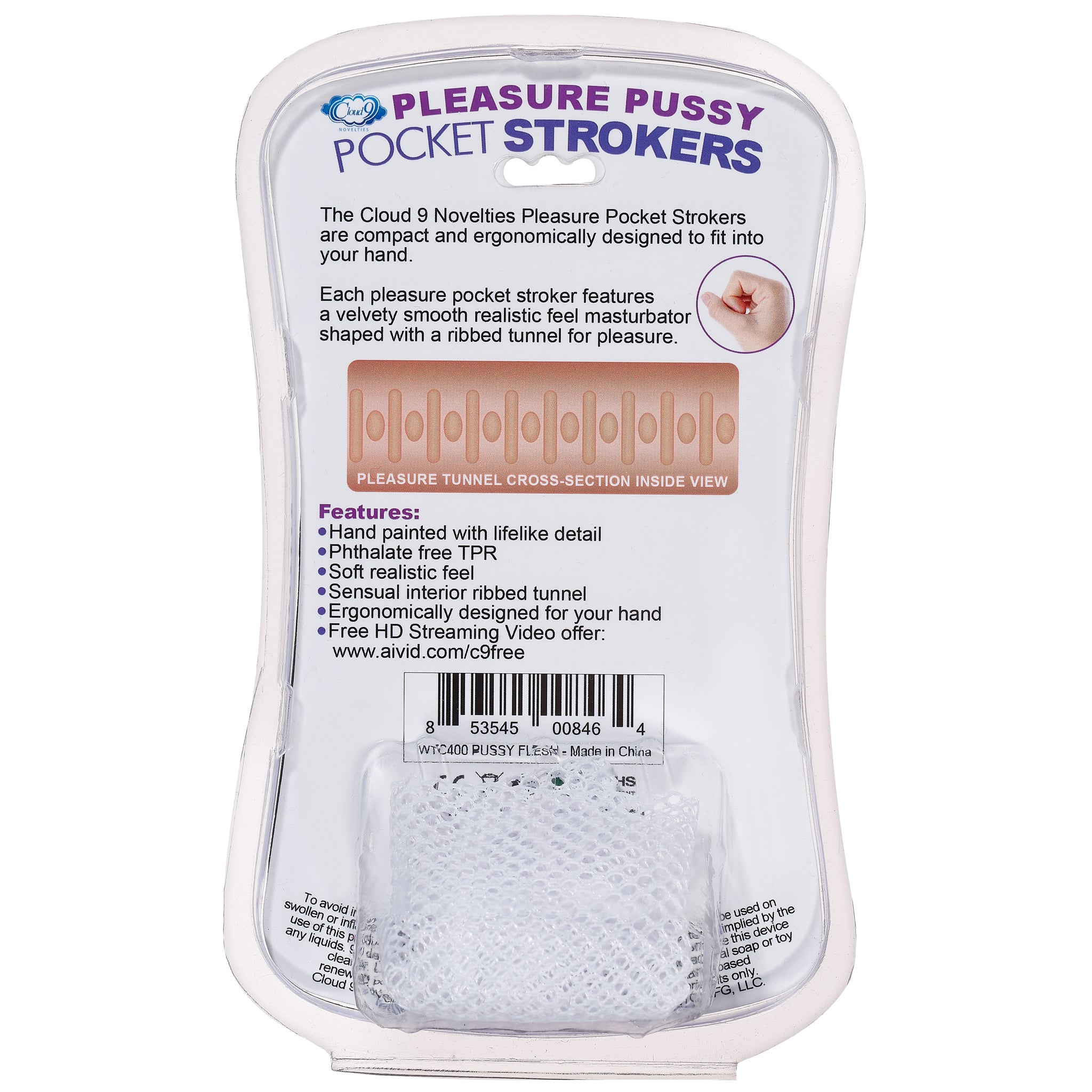 Cloud 9 Pussy Pocket Stroker Light