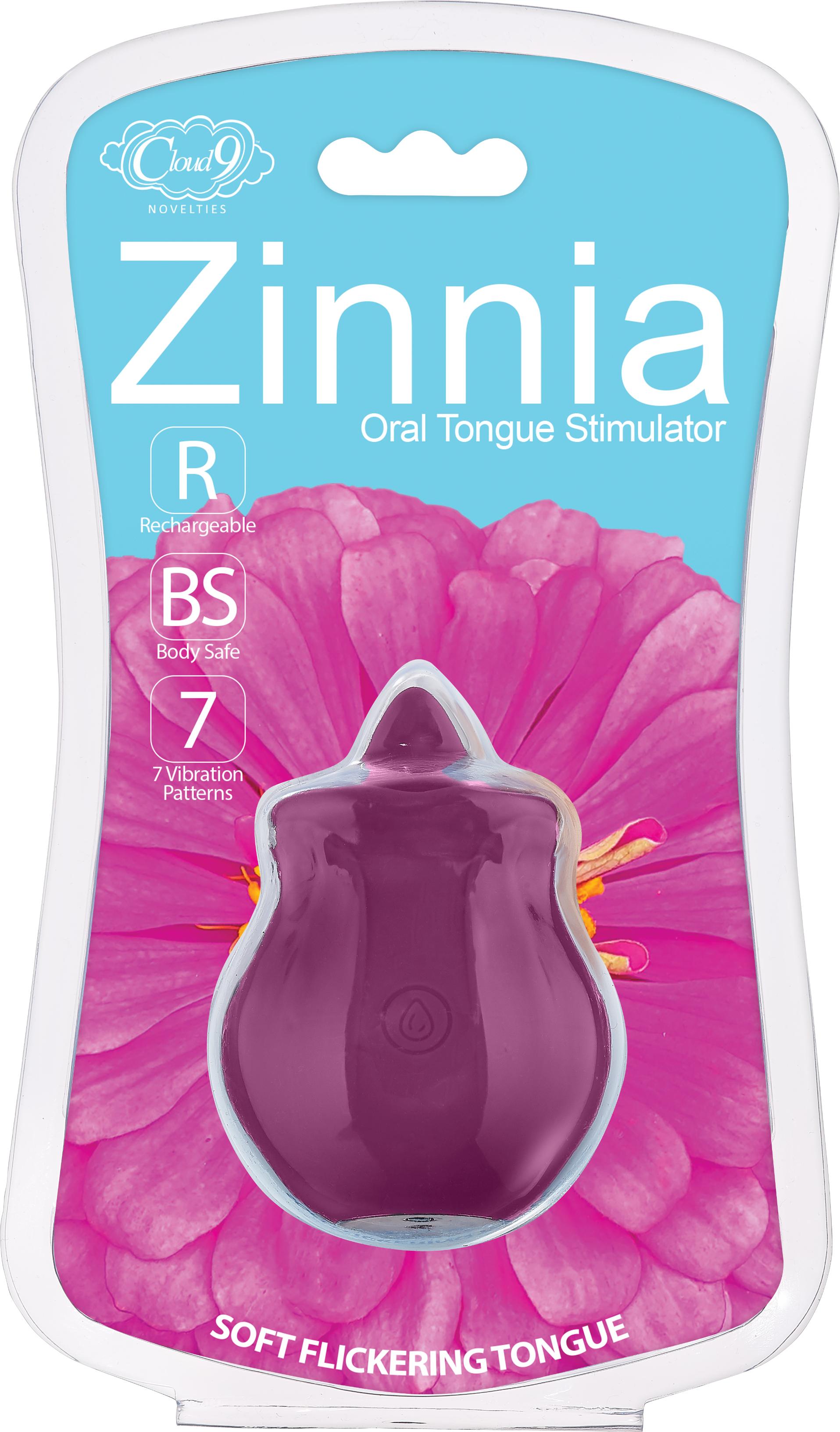 Cloud 9 Health & Wellness Flutter Oral Tongue Stimulator Plum