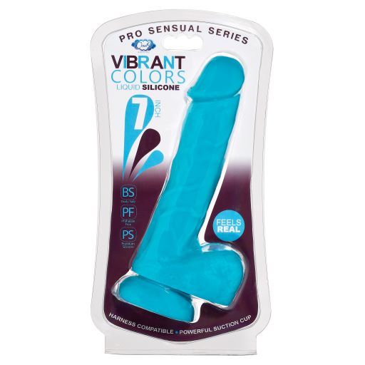 Cloud 9 Vibrant Colors 7 Blue Pro Sensual Line 
