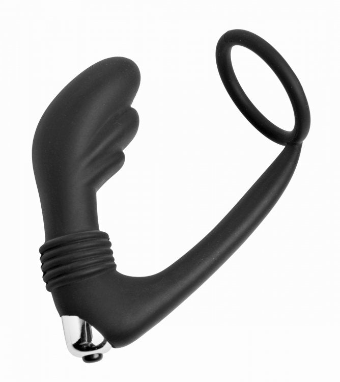 Master Series Prostatic Play Nova Prostate Massager & Cock Ring