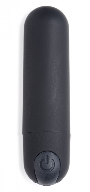 Bang! Vibrating Bullet W/ Remote Control Black