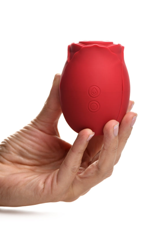 Bloomgasm Mystic Rose Sucking & Vibrating Silicone Rose