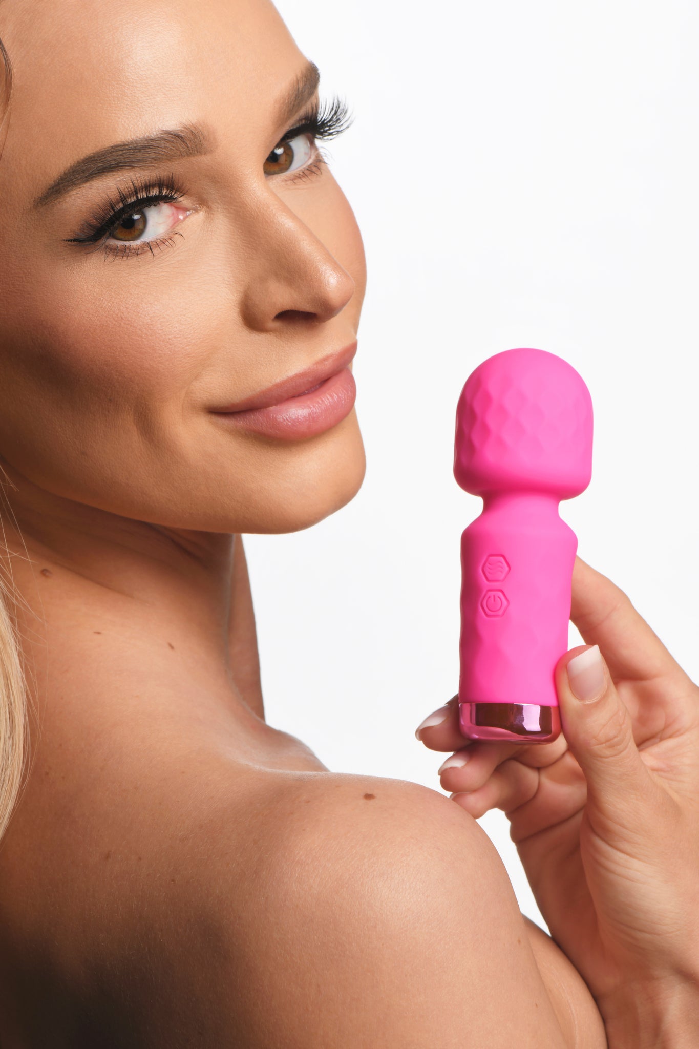 Bang! 10x Mini Silicone Wand Pink