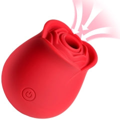 Bloomgasm The Perfect Rose Clit Stimulator Red