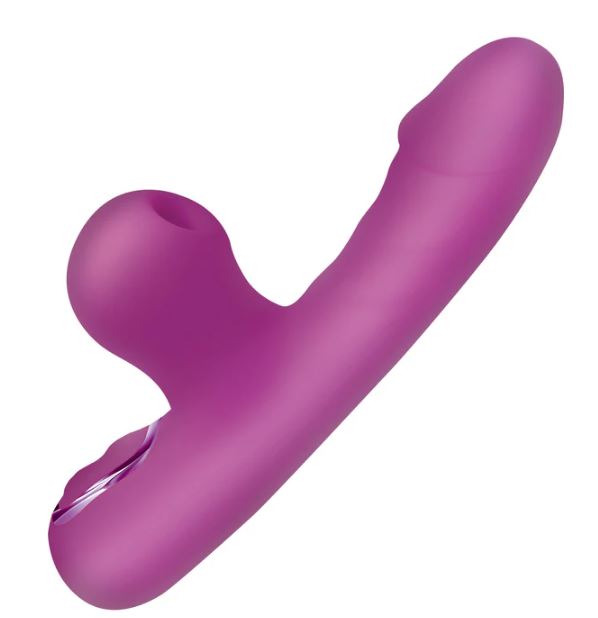 Mini Suction Rabbit Vibrator Purple