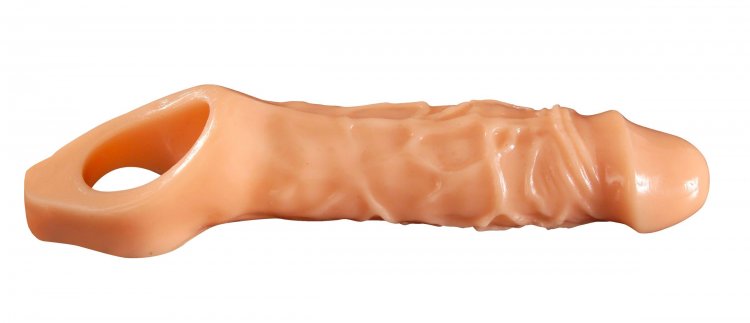 (BULK) MASTER SERIES FLESH MAMBA COCK SHEATH