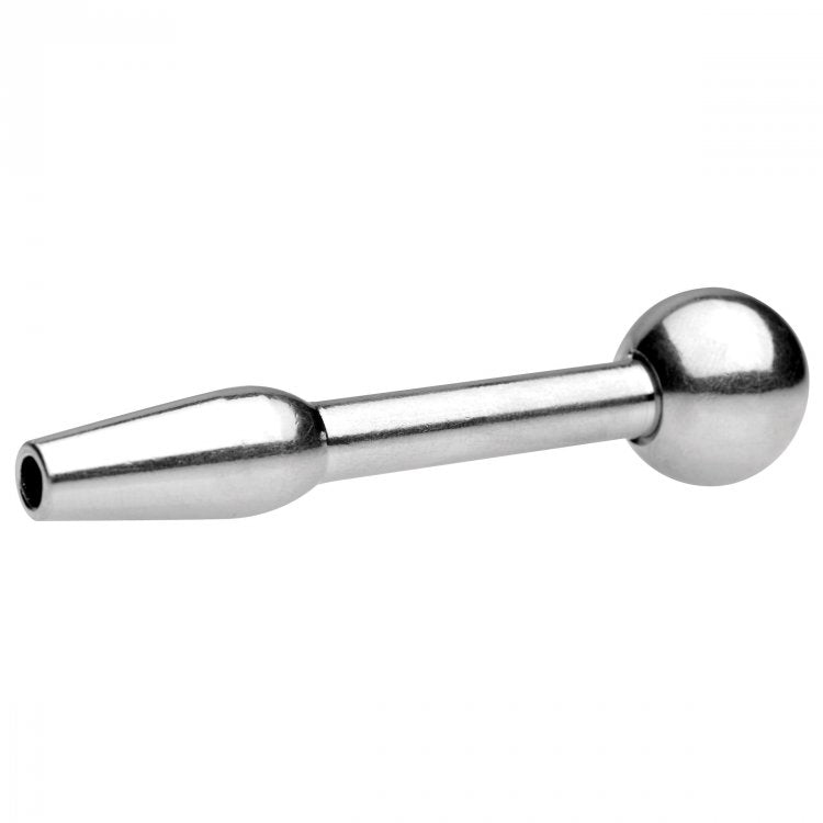 MASTER SERIES CHASM STAINLESS STEEL URETHRAL CUM-THRU INSERT