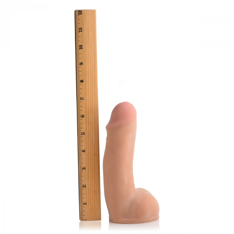 LOADZ 7IN DUAL DENSITY SQUIRTING DILDO LIGHT