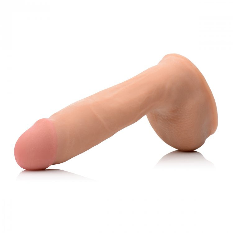 LOADZ 8IN DUAL DENSITY SQUIRTING DILDO LIGHT