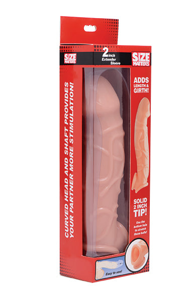 SIZE MATTERS 2IN EXTENDER SLEEVE FLESH