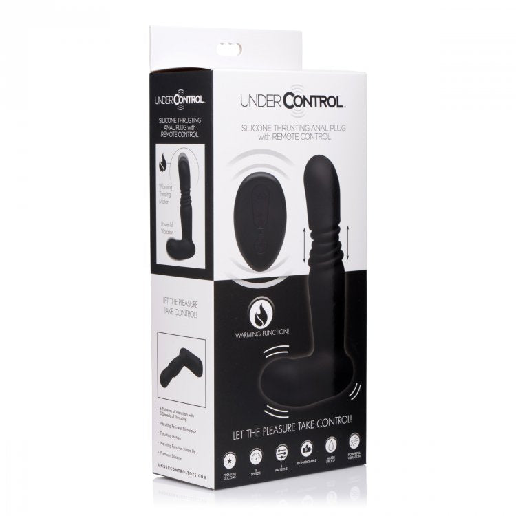 UNDER CONTROL THRUSTING ANAL PLUG