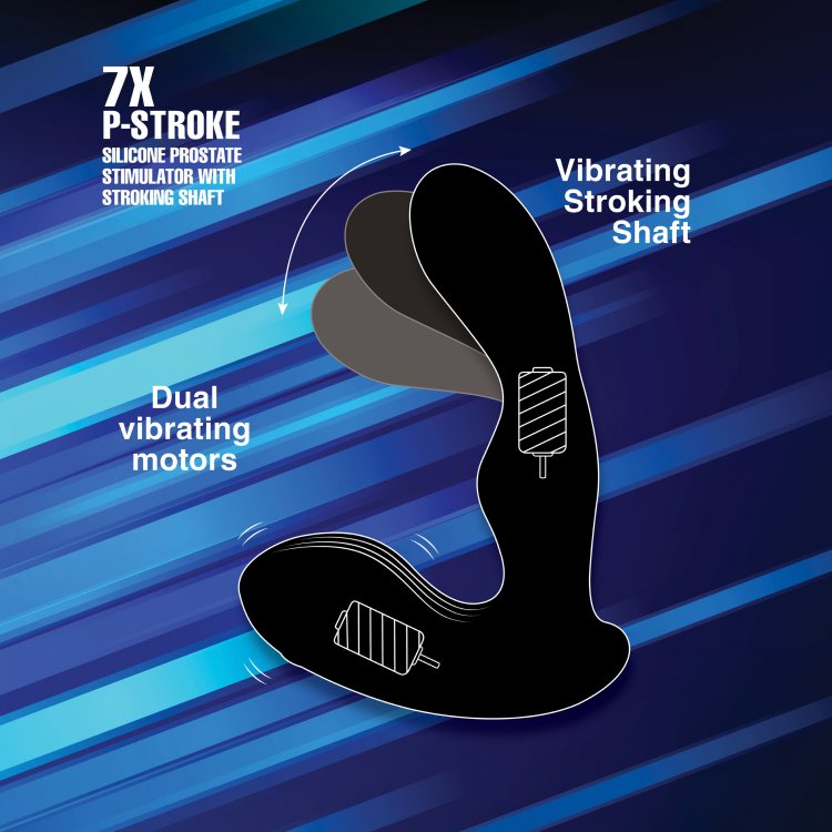 ALPHA-PRO 7X P-STROKE SILICONE PROSTATE STIMULATOR