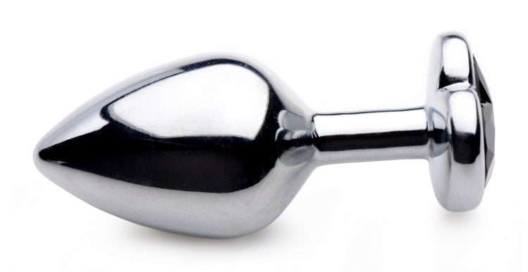 BOOTY SPARKS BLACK HEART GEM ANAL PLUG MEDIUM