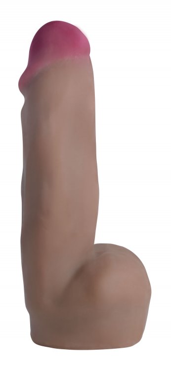 LOADZ 7IN DUAL DENSITY SQUIRTING DILDO DARK
