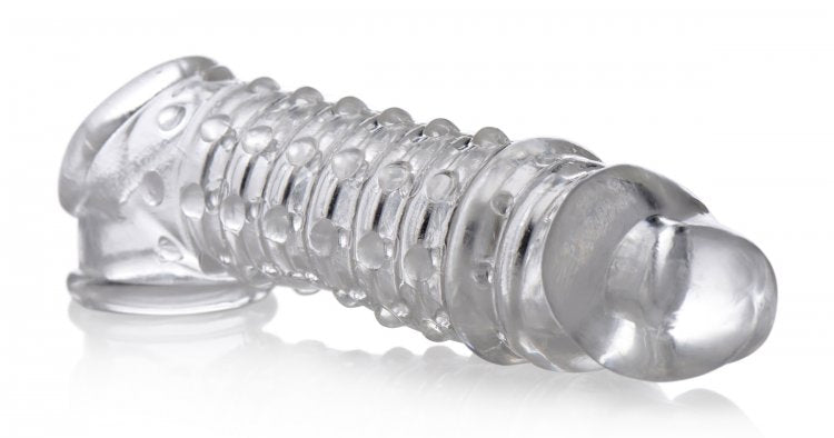 SIZE MATTERS 1.5IN PENIS ENHANCER SLEEVE CLEAR