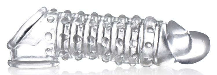 SIZE MATTERS 1.5IN PENIS ENHANCER SLEEVE CLEAR