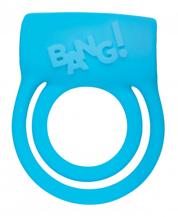 BANG! DUO BLAST C RING BUTT PLUG BULLET & BLINDFOLD KIT BLACK