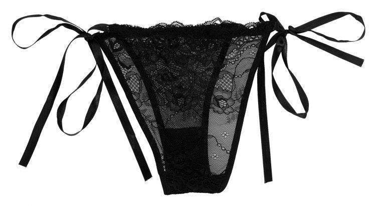 BANG! POWER PANTY LACE PANTIES BULLET & BLINDFOLD KIT PINK
