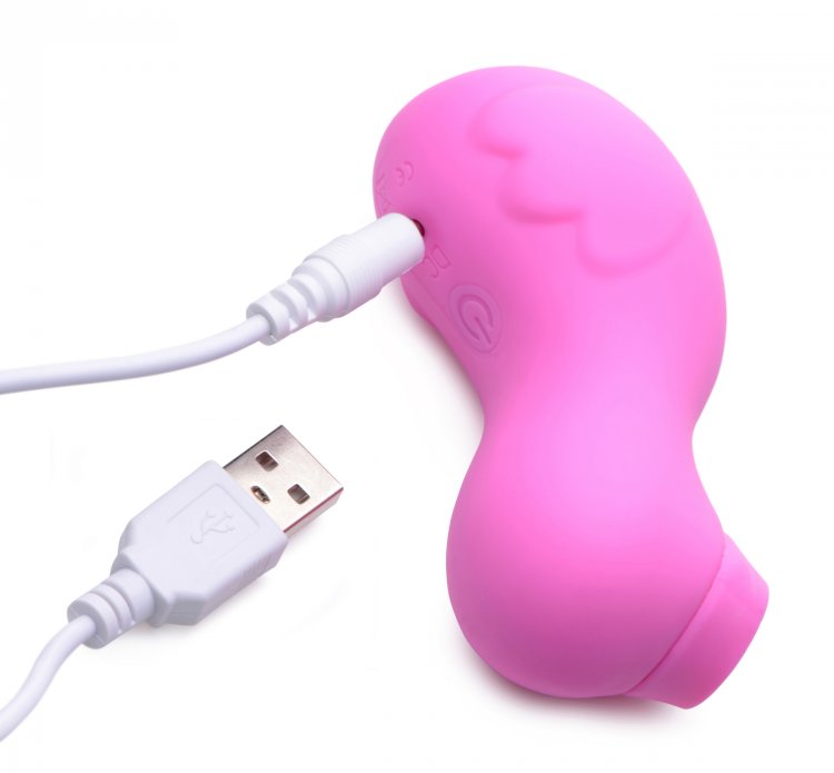 INMI SHEGASM SUCKY DUCK CLITORAL STIMULATOR PINK