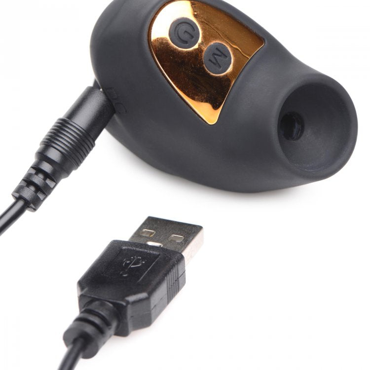 INMI SHEGASM MINI 12X CLIT STIMULATOR BLACK