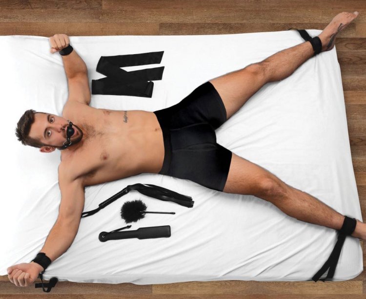 STRICT BED RESTRAINT BONDAGE KIT