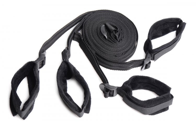 STRICT BED RESTRAINT BONDAGE KIT