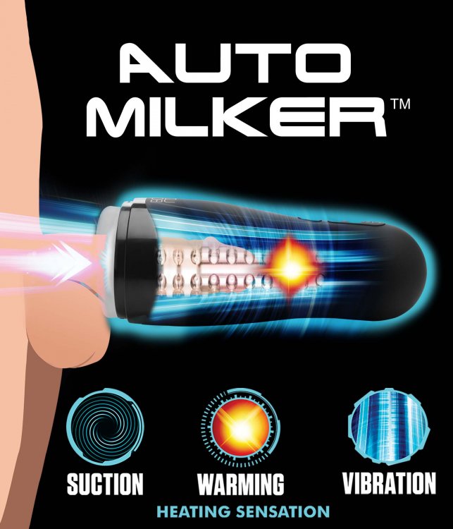 LOVEBOTZ AUTO MILKER 15X SUCKING MASTURBATOR
