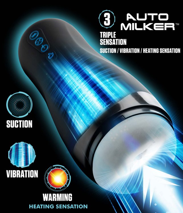 LOVEBOTZ AUTO MILKER 15X SUCKING MASTURBATOR
