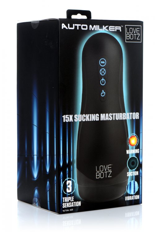 LOVEBOTZ AUTO MILKER 15X SUCKING MASTURBATOR