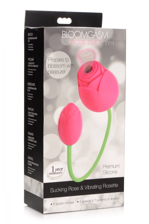 BLOOMGASM ROSE DUET SUCKING ROSE & ROSETTE