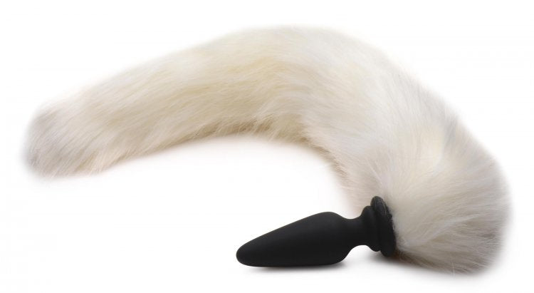 TAILZ SNAP ON SILICONE ANAL PLUG & 3 INTERCHANGEABLE TAILS