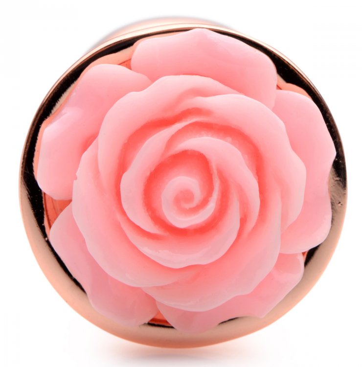 BOOTY SPARKS PINK ROSE GOLD SMALL ANAL PLUG