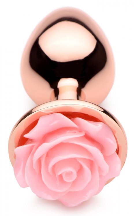 BOOTY SPARKS PINK ROSE GOLD SMALL ANAL PLUG