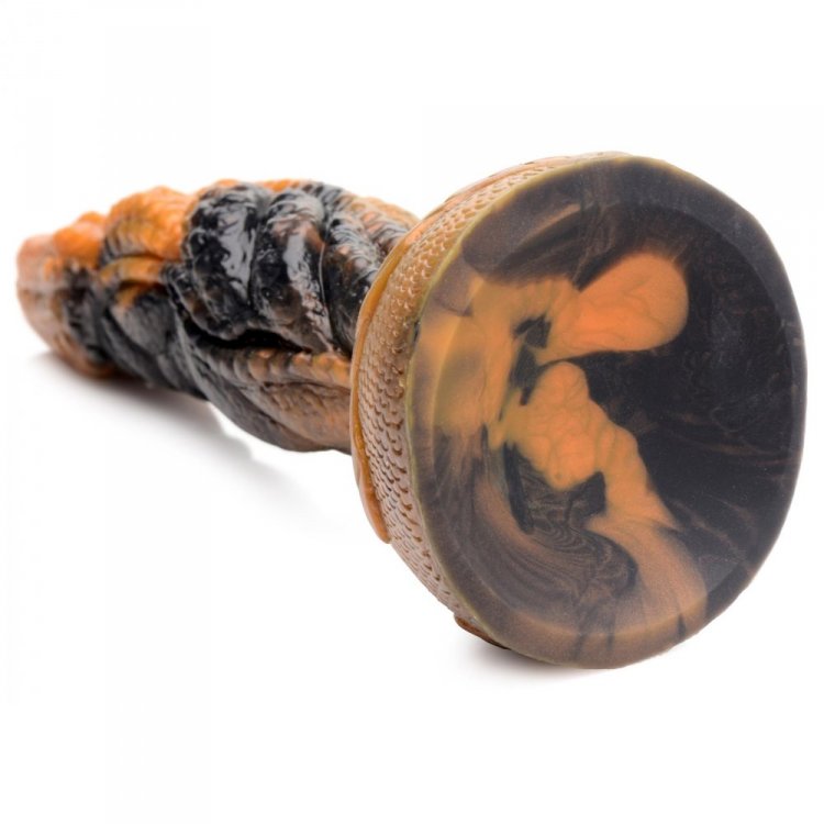 CREATURE COCKS RAVAGER RIPPLED TENTACLE SILICONE DILDO