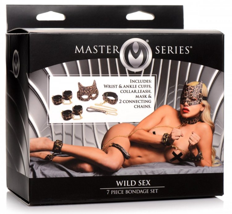 MASTER SERIES WILD SEX 7PC BONDAGE SET