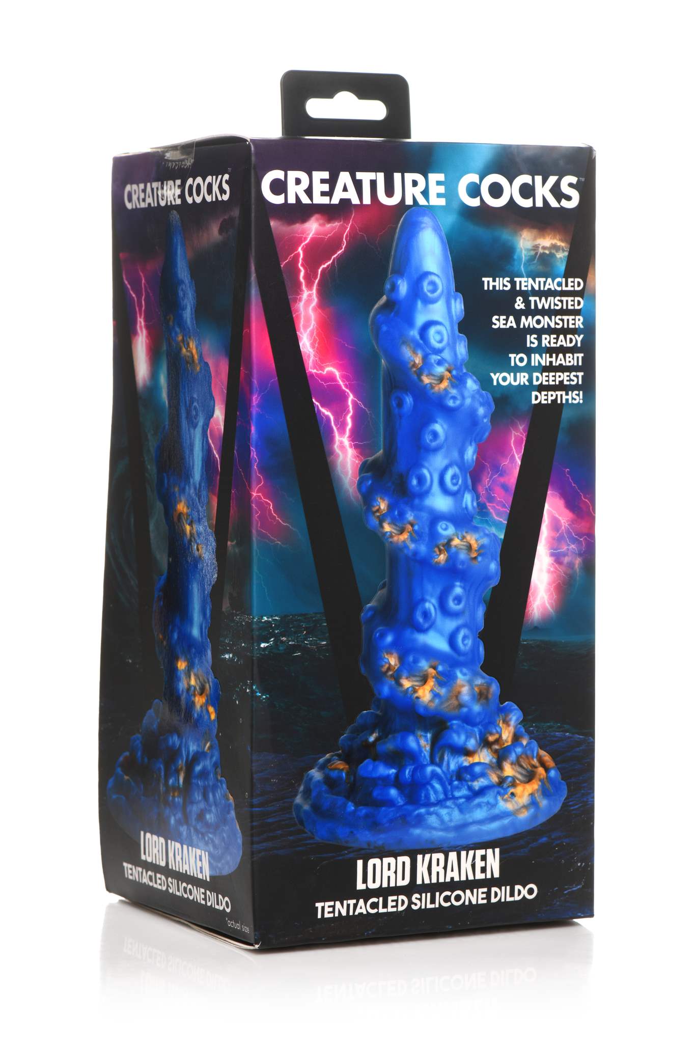 CREATURE COCKS LORD KRAKEN TENTACLED SILICONE DILDO