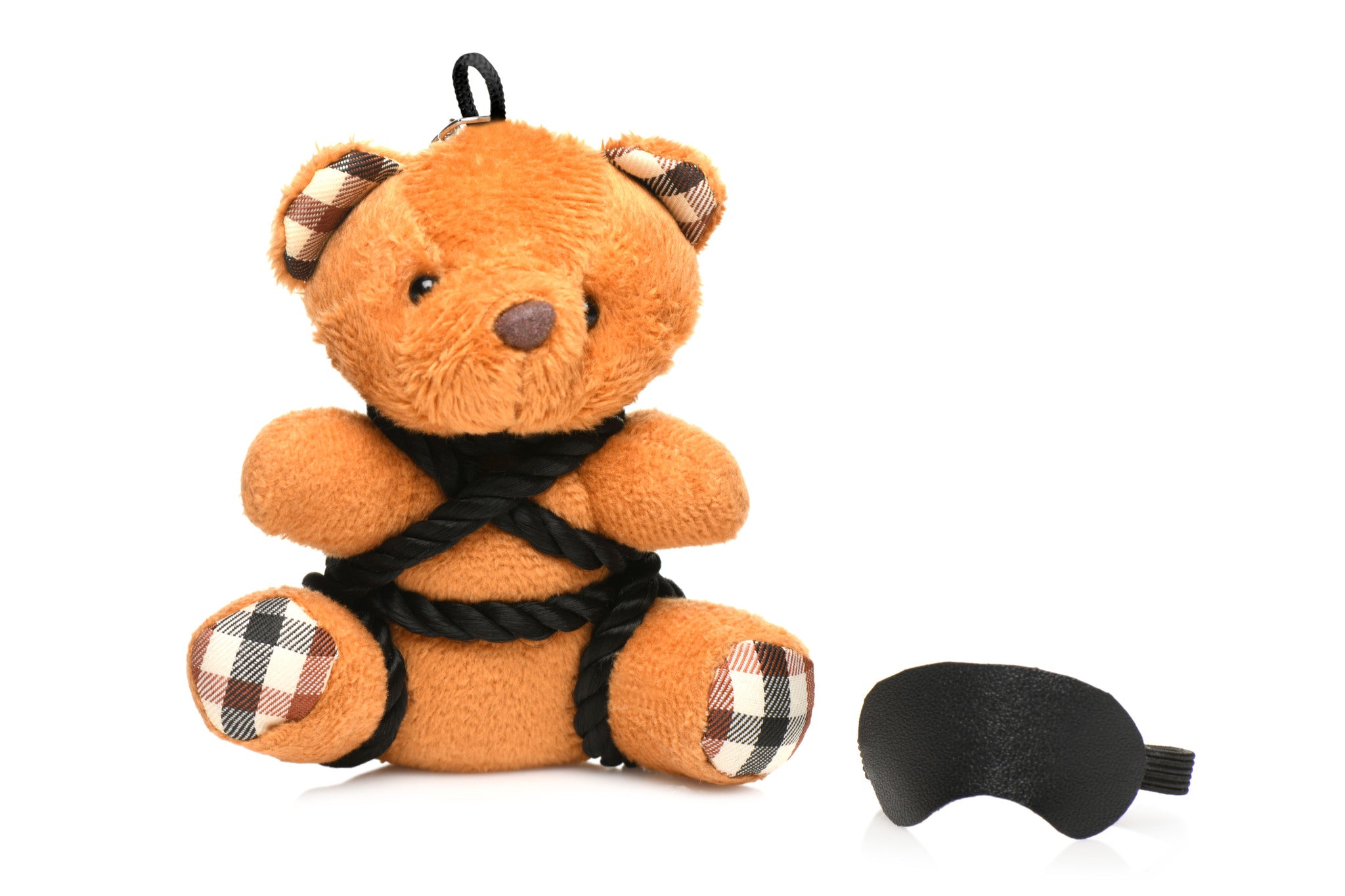 MASTER SERIES BOUND TEDDY BEAR KEYCHAIN