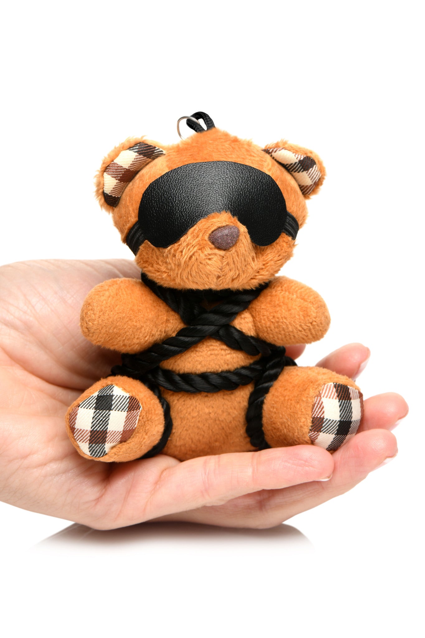 MASTER SERIES BOUND TEDDY BEAR KEYCHAIN