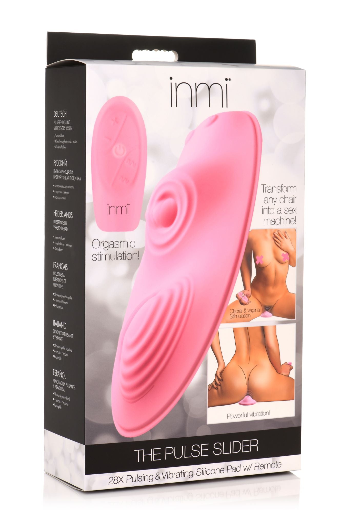 INMI PULSE SLIDER SILICONE PAD PULSING & VIBRATING