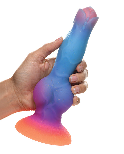 CREATURE COCKS SPACE COCK GLOW IN THE DARK SILICONE DILDO