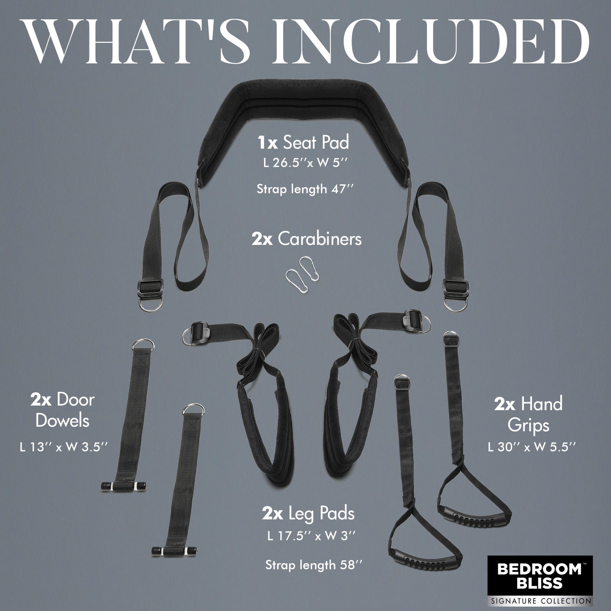 BEDROOM BLISS LOVER'S DOOR SWING